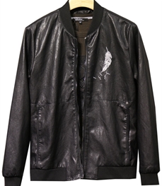 市场上装-皮衣-时尚男装皮衣