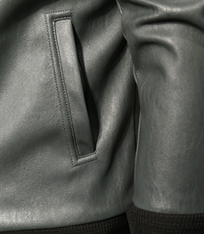 市场上装-皮衣-时尚男装皮衣