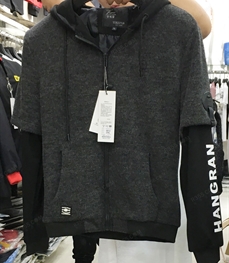 市场上装-卫衣-（实拍）休闲男装卫衣