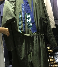 市场上装-中长外套-（实拍）休闲男装中长外套