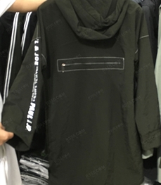 市场上装-中长外套-（实拍）休闲男装中长外套