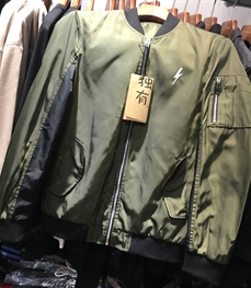 市场上装-夹克-（实拍）时尚男装夹克