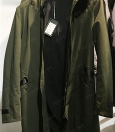 市场上装-中长外套-（实拍）时尚男装中长外套