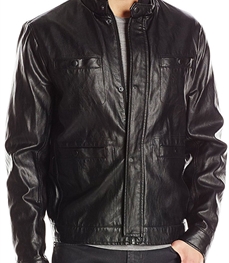 市场上装-皮衣-时尚商务皮衣