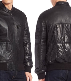 市场上装-皮衣-时尚商务皮衣