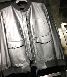 市场上装-皮衣-（实拍）时尚商务皮衣