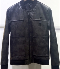 市场上装-皮衣-时尚男装皮衣