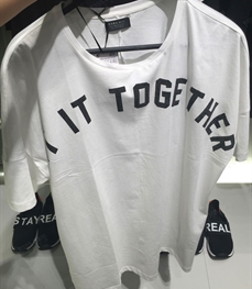 市场上装-T恤-（实拍）休闲男装t恤