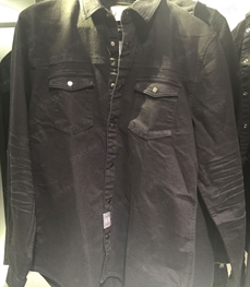 市场上装-衬衫-（实拍）休闲男装衬衫