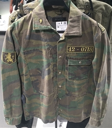 市场上装-衬衫-（实拍）休闲男装衬衫