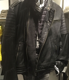 市场上装-皮衣-（实拍）休闲男装皮衣
