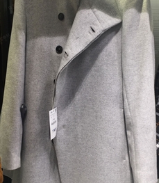 市场上装-大衣-（实拍）时尚商务大衣