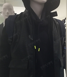 市场上装-皮衣-（实拍）时尚商务皮衣