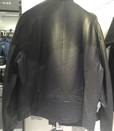 市场上装-皮衣-（实拍）时尚商务皮衣