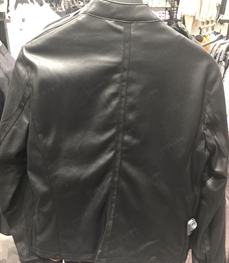 市场上装-皮衣-（实拍）时尚商务皮衣