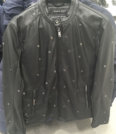 市场上装-皮衣-（实拍）时尚商务皮衣