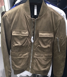 市场上装-皮衣-（实拍）时尚商务皮衣