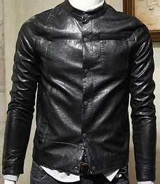 市场上装-皮衣-时尚男装皮衣