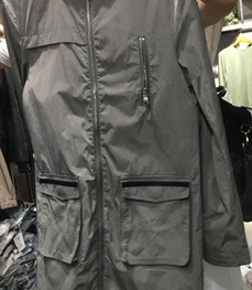 市场上装-中长外套-（实拍）时尚男装中长外套