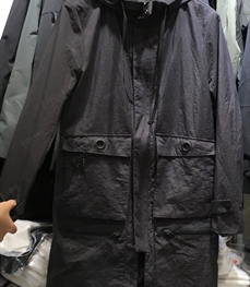 市场上装-中长外套-（实拍）时尚男装中长外套