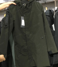 市场上装-中长外套-（实拍）时尚男装中长外套