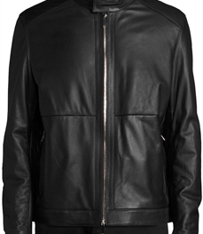 市场上装-皮衣-时尚商务皮衣