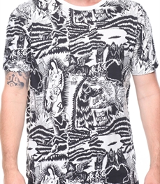 市场上装-T恤-时尚男装t恤