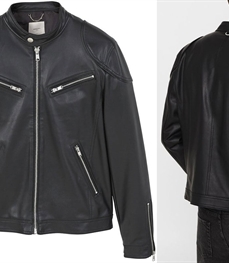 市场上装-皮衣-时尚男装皮衣