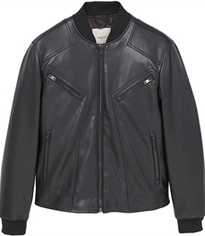 市场上装-皮衣-时尚男装皮衣