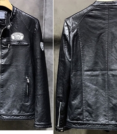 市场上装-皮衣-时尚男装皮衣
