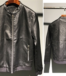 市场上装-皮衣-时尚男装皮衣