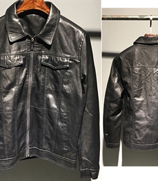 市场上装-皮衣-时尚男装皮衣