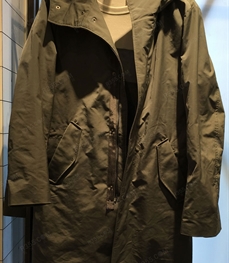 市场上装-中长外套-（实拍）时尚男装中长外套