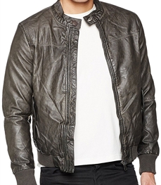 市场上装-皮衣-时尚商务皮衣