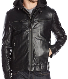 市场上装-皮衣-时尚商务皮衣