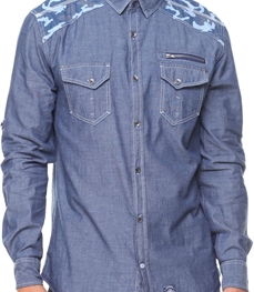 市场上装-衬衫-时尚男装衬衫