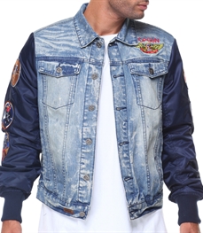 市场上装-夹克-时尚男装夹克