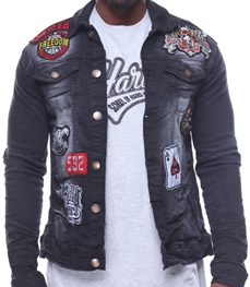 市场上装-夹克-时尚男装夹克