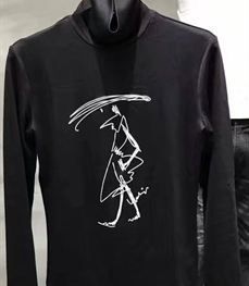 市场上装-T恤-时尚男装t恤