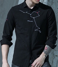 市场上装-衬衫-时尚男装衬衫