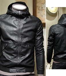市场上装-皮衣-时尚男装皮衣