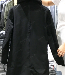 市场上装-中长外套-（实拍）时尚男装中长外套