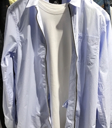 市场上装-衬衫-（实拍）时尚商务衬衫