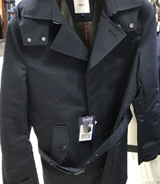 市场上装-大衣-（实拍）时尚商务大衣