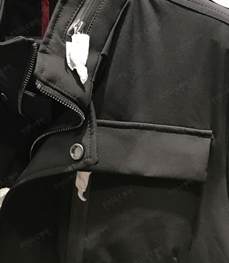 市场上装-中长外套-（实拍）时尚商务派克