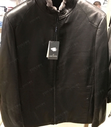 市场上装-皮衣-（实拍）时尚商务皮衣