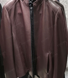 市场上装-皮衣-（实拍）时尚商务皮衣