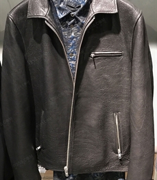 市场上装-皮衣-（实拍）时尚商务皮衣