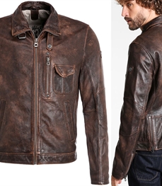 市场上装-皮衣-时尚男装皮衣