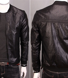 市场上装-皮衣-时尚男装皮衣